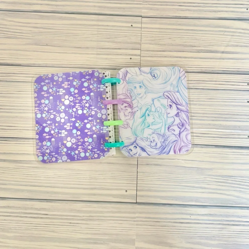 Happy planner micro size weekly layout undated the little mermaid princess